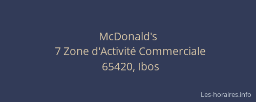 McDonald's
