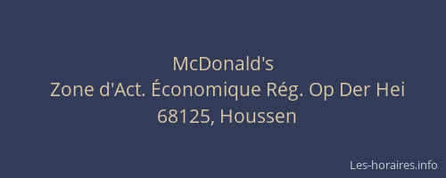 McDonald's