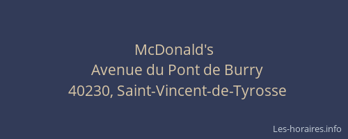 McDonald's