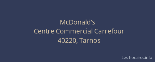 McDonald's