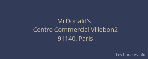 McDonald's