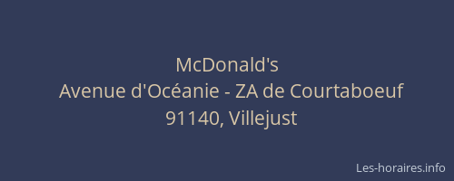 McDonald's