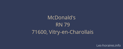 McDonald's