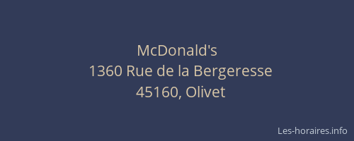 McDonald's