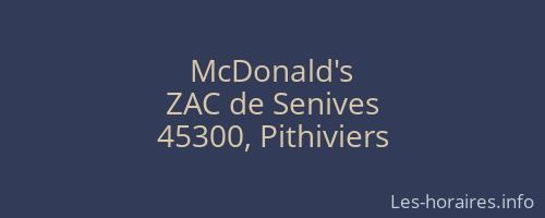 McDonald's