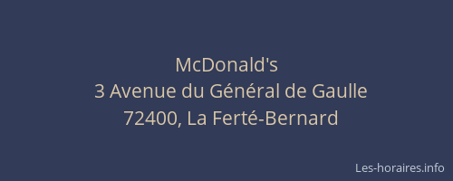 McDonald's