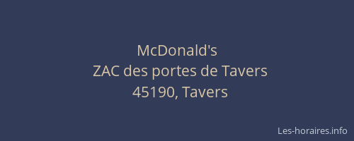 McDonald's