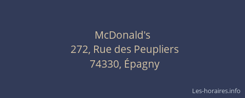 McDonald's