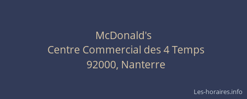 McDonald's