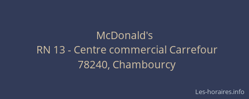 McDonald's