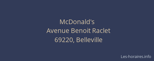 McDonald's