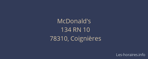 McDonald's