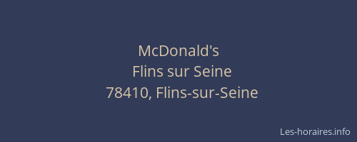 McDonald's