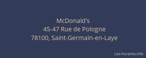 McDonald's