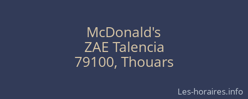 McDonald's