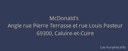 McDonald's