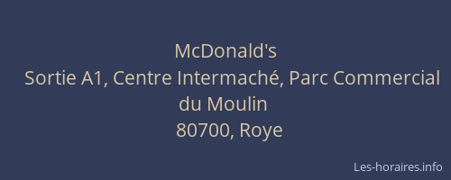 McDonald's