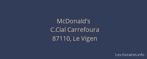 McDonald's