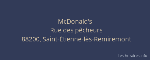 McDonald's