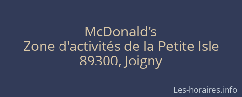 McDonald's