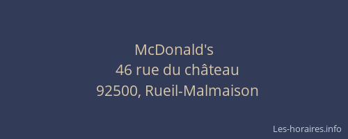 McDonald's
