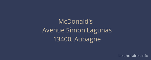 McDonald's