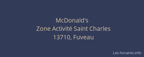 McDonald's