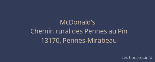 McDonald's