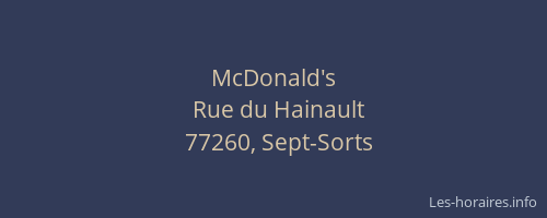 McDonald's