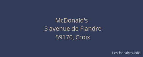 McDonald's
