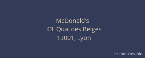 McDonald's