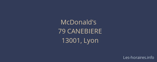 McDonald's