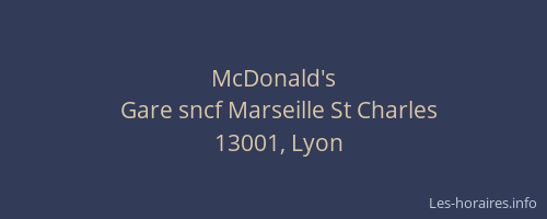 McDonald's