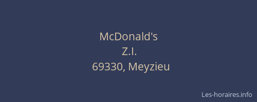 McDonald's