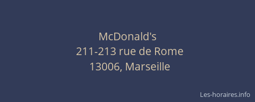 McDonald's