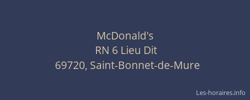 McDonald's