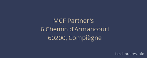 MCF Partner's