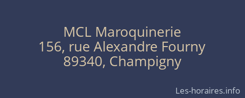 MCL Maroquinerie