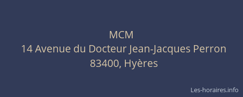 MCM