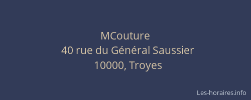MCouture
