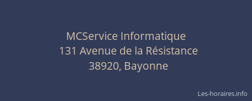 MCService Informatique