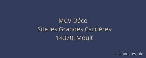 MCV Déco