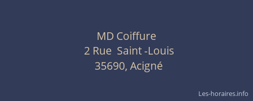 MD Coiffure