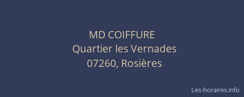 MD COIFFURE