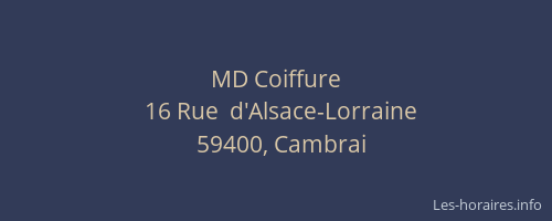 MD Coiffure