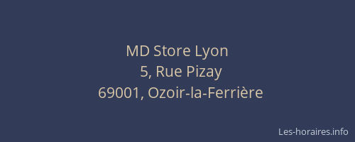MD Store Lyon
