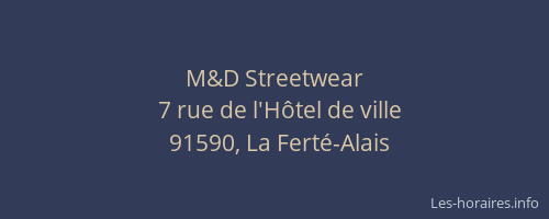 M&D Streetwear