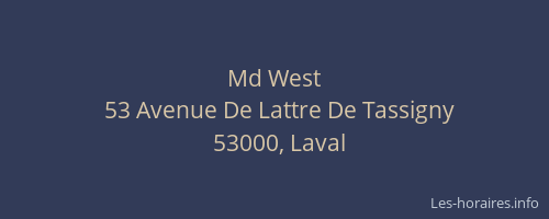 Md West