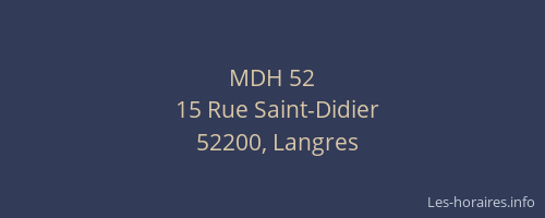 MDH 52