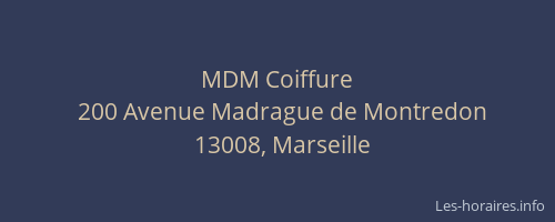 MDM Coiffure